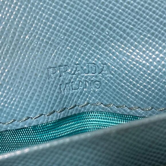 PRADA - Navy Saffiano Leather Long Wallet 198-071125 - Picture 9 of 9